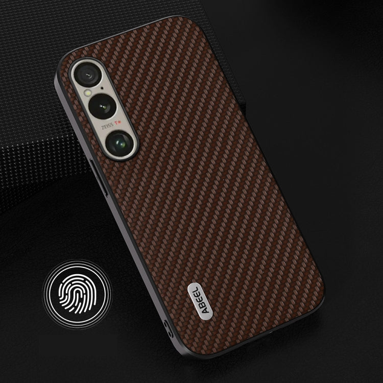 For Sony Xperia 1 VI ABEEL Carbon Fiber Texture Protective Phone Case