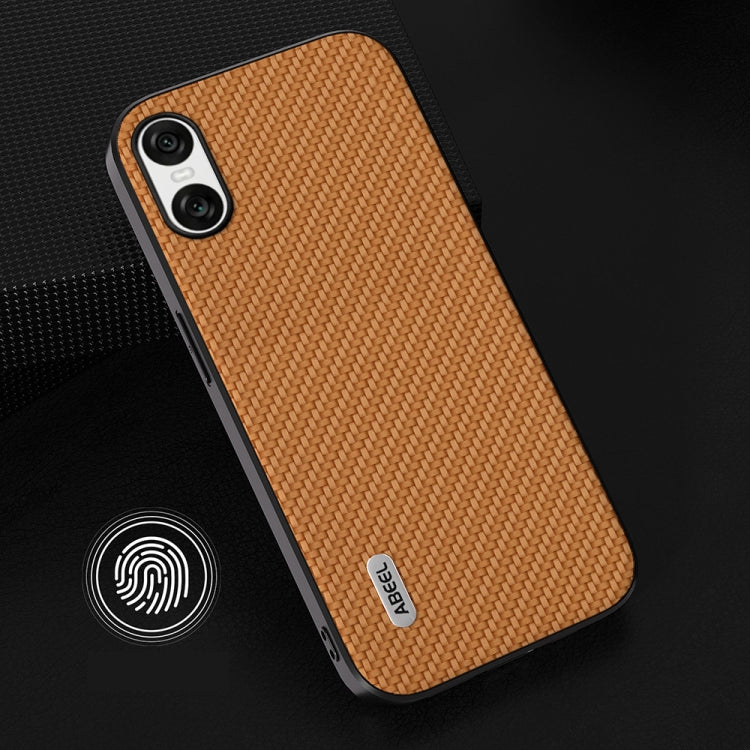 For Sony Xperia 10 VI ABEEL Carbon Fiber Texture Protective Phone Case