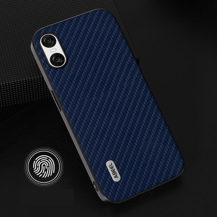 For Sony Xperia 10 VI ABEEL Carbon Fiber Texture Protective Phone Case