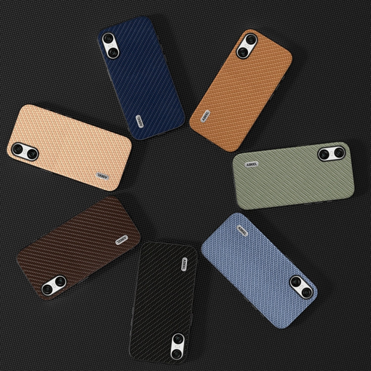 For Sony Xperia 10 VI ABEEL Carbon Fiber Texture Protective Phone Case