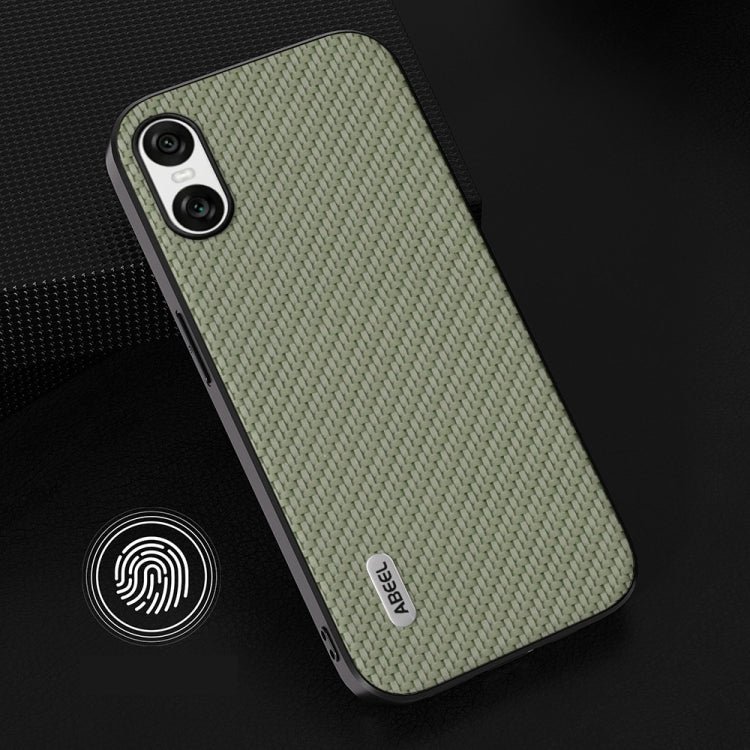 For Sony Xperia 10 VI ABEEL Carbon Fiber Texture Protective Phone Case