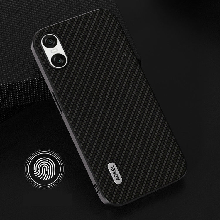 For Sony Xperia 10 VI ABEEL Carbon Fiber Texture Protective Phone Case