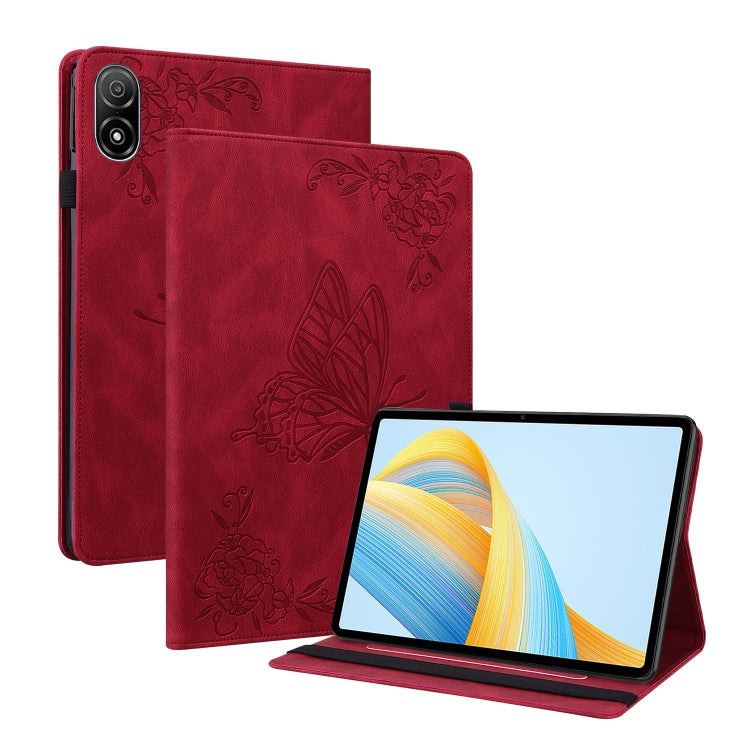 For Honor Pad V8 Pro Butterfly Flower Embossed Leather Tablet Case