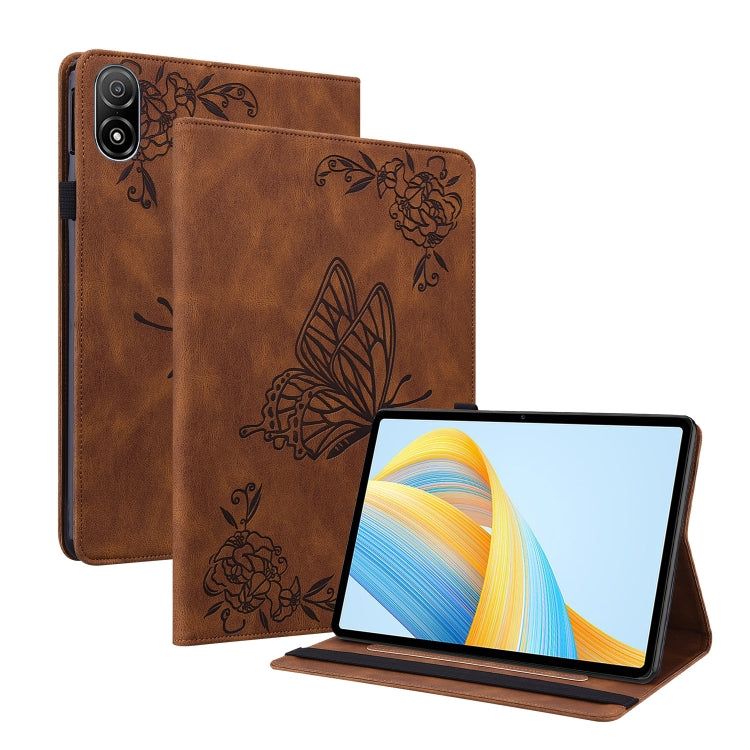 For Honor Pad V8 Pro Butterfly Flower Embossed Leather Tablet Case