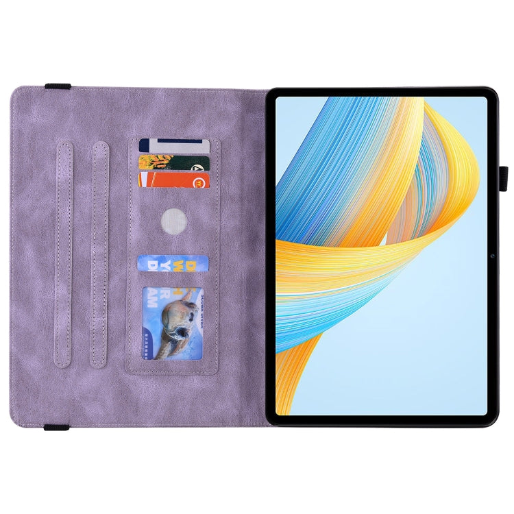 For Honor Pad V8 Pro Butterfly Flower Embossed Leather Tablet Case
