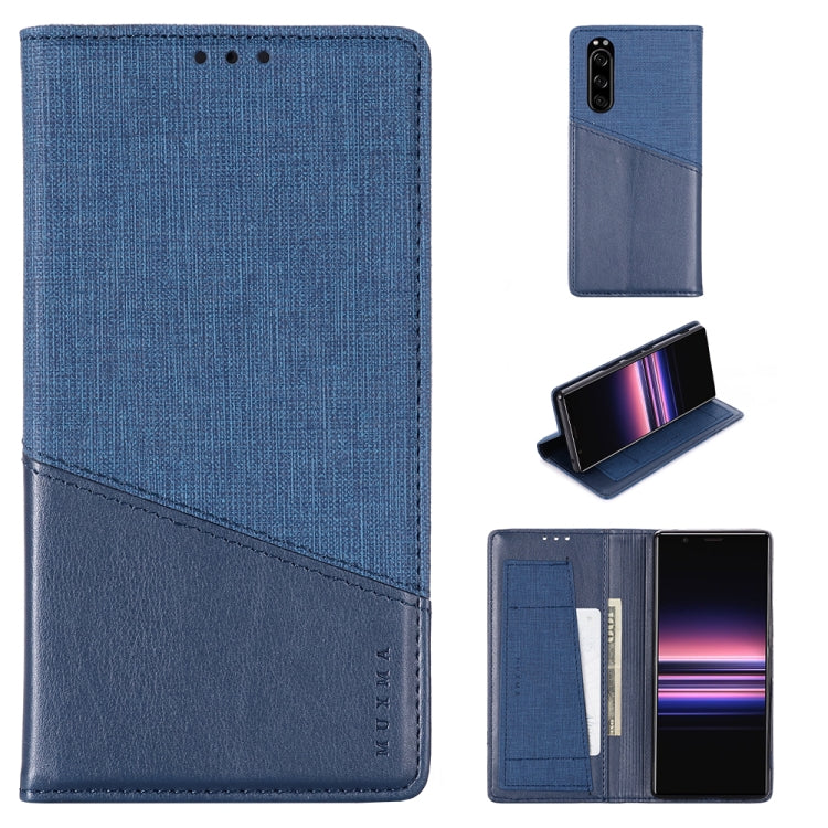 For Sony Xperia 5 MUXMA MX109 Horizontal Flip Leather Case with Holder & Card Slot & Wallet