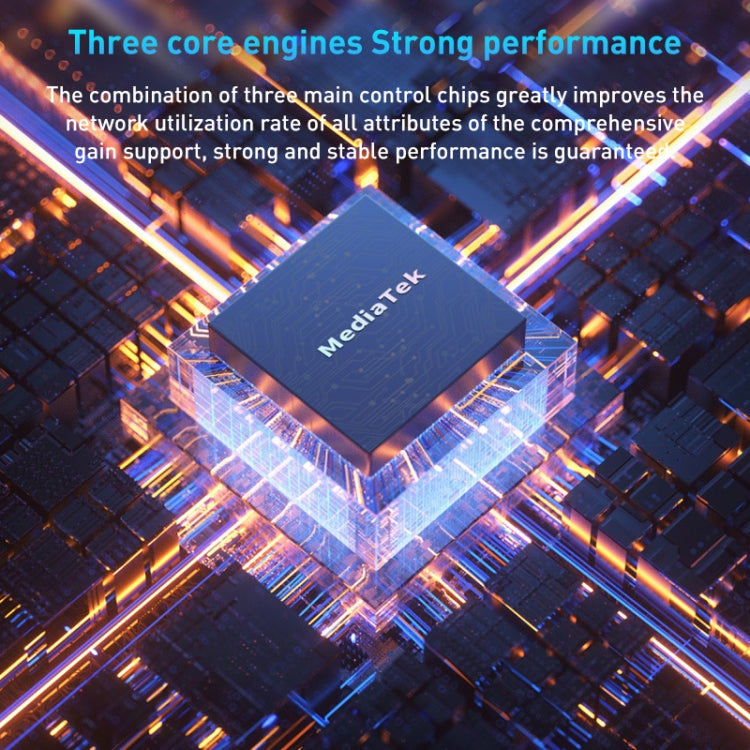 COMFAST CF-WR631AX MESH Networking WiFi6 Gigabit Dual Frequency 3000M Wireless Router, Plug: