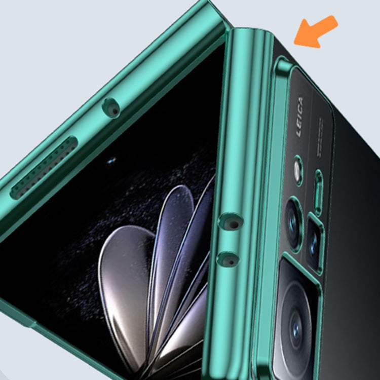 For OPPO Find N3 Flip Full Coverage Electroplate PC Transparent Phone Case