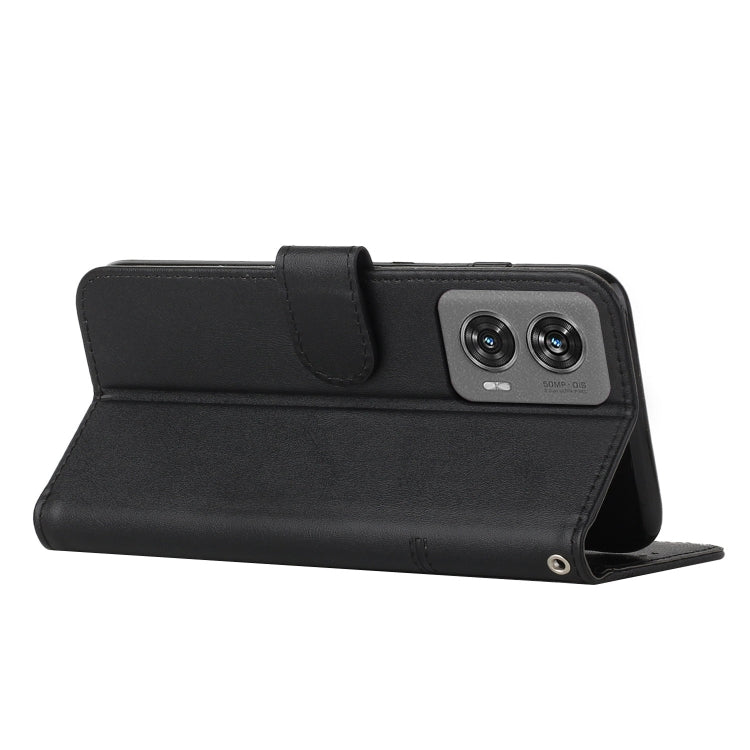 For Motorola Edge 50 Fusion Stitching Calf Texture Buckle Leather Phone Case