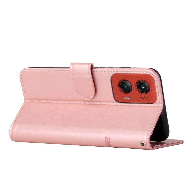 For Motorola Moto G Stylus 5G 2024 Stitching Calf Texture Buckle Leather Phone Case