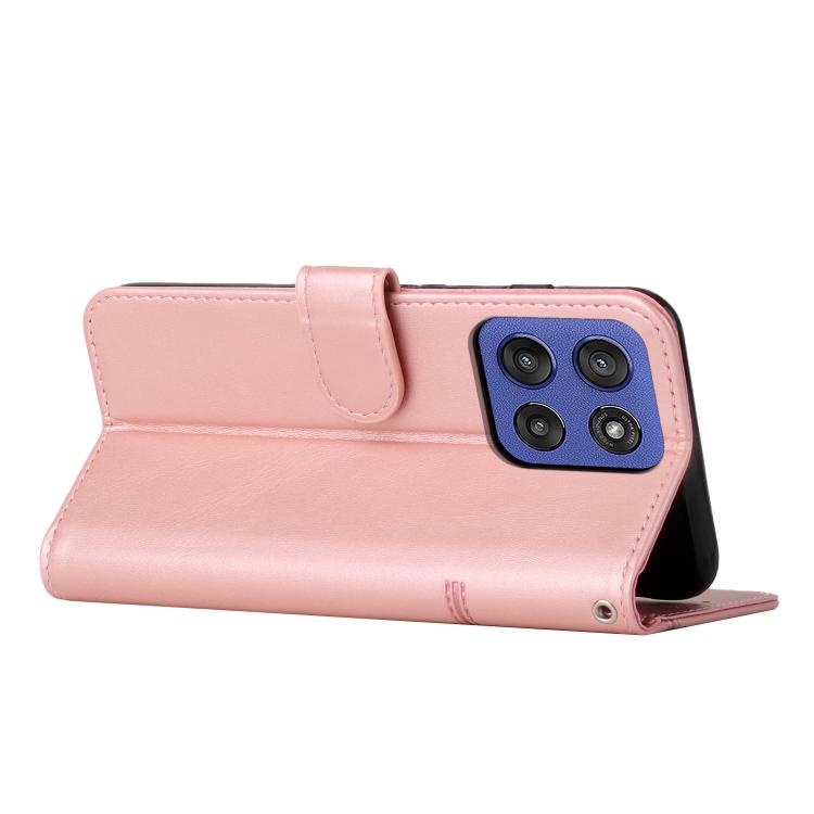 For Motorola Edge 60 Fusion Stitching Calf Texture Buckle Leather Phone Case
