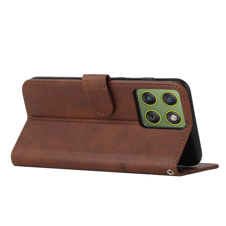 For Motorola Edge 70 5G Stitching Calf Texture Buckle Leather Phone Case