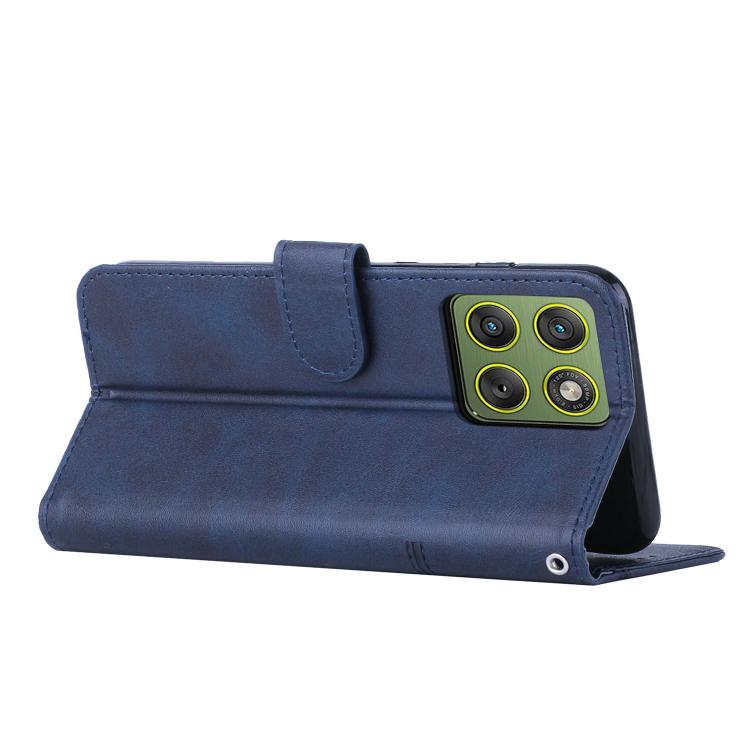 For Motorola Edge 70 5G Stitching Calf Texture Buckle Leather Phone Case