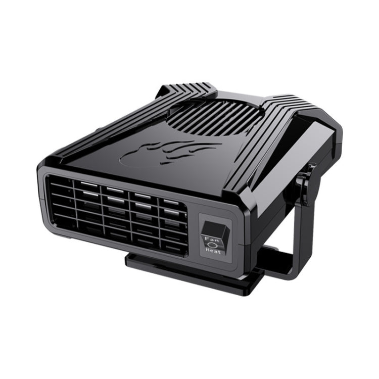 24V Mini Car Heater Defrosting Snow Defogger(Black)