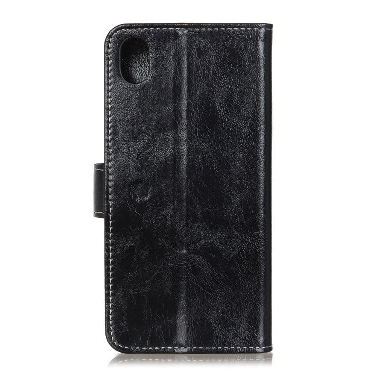 For Xiaomi Redmi 9A Retro Crazy Horse Texture Horizontal Flip Leather Case with Holder & Card Slots & Photo Frame & Wallet
