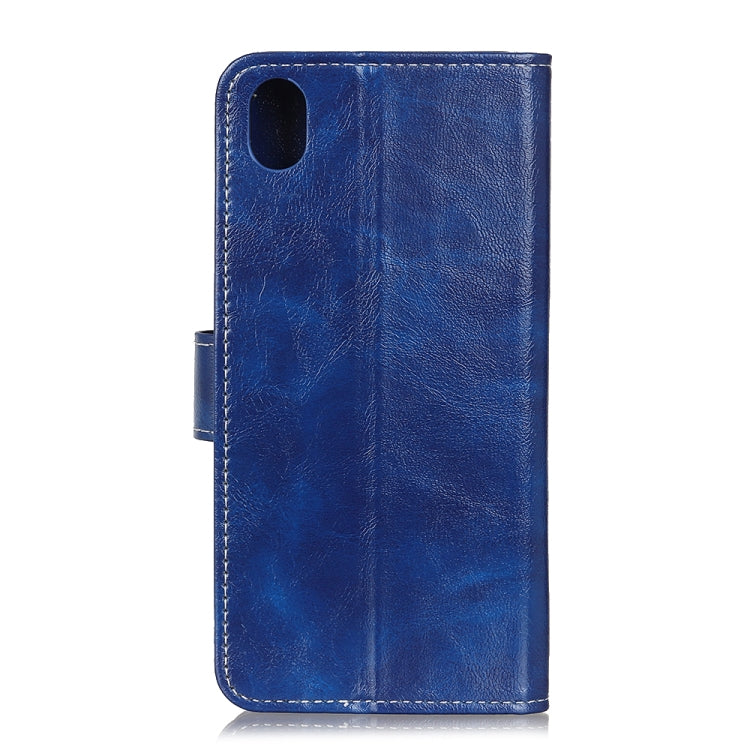 For Xiaomi Redmi 9A Retro Crazy Horse Texture Horizontal Flip Leather Case with Holder & Card Slots & Photo Frame & Wallet