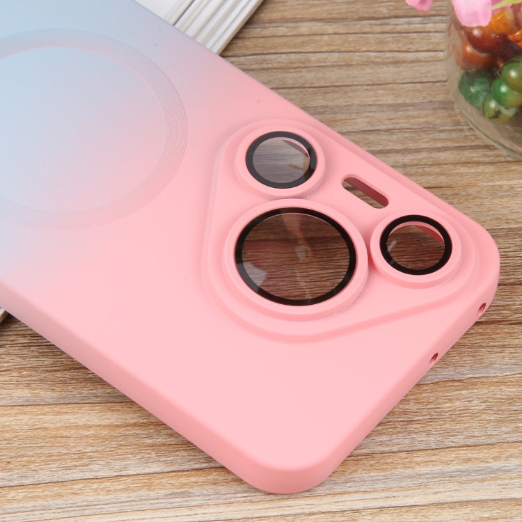 For Huawei Pura 70 Pro Liquid TPU Silicone Gradient MagSafe Phone Case