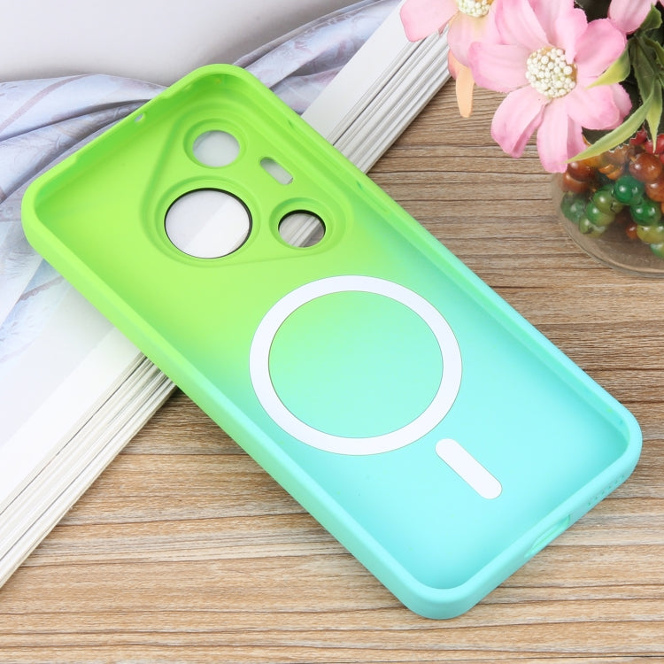 For Huawei Pura 70 Pro Liquid TPU Silicone Gradient MagSafe Phone Case