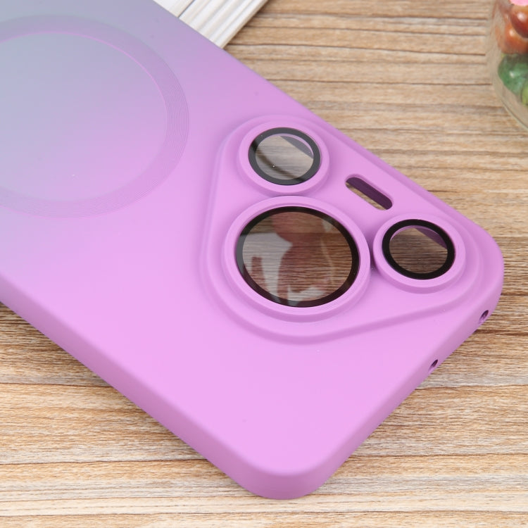 For Huawei Pura 70 Liquid TPU Silicone Gradient MagSafe Phone Case