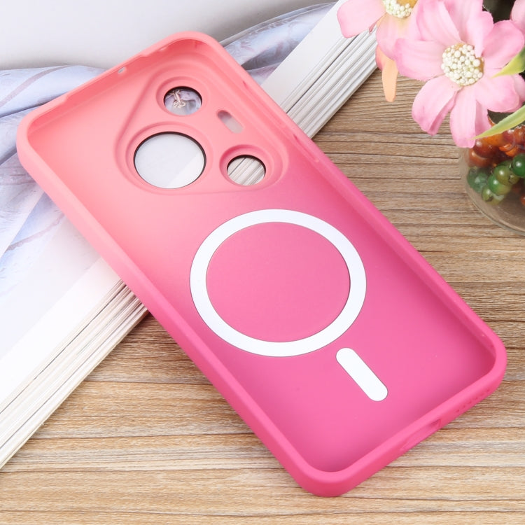 For Huawei Pura 70 Liquid TPU Silicone Gradient MagSafe Phone Case