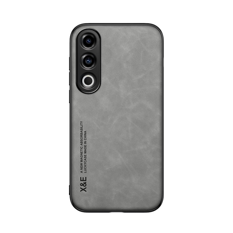 For OnePlus Ace 3V Skin Feel Magnetic Leather Back Phone Case