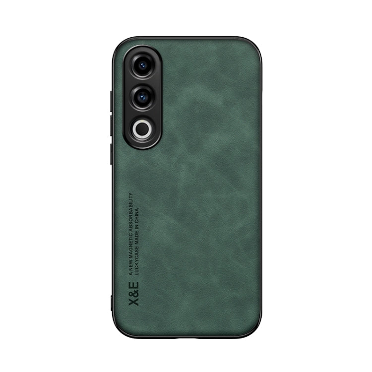 For OnePlus Ace 3V Skin Feel Magnetic Leather Back Phone Case