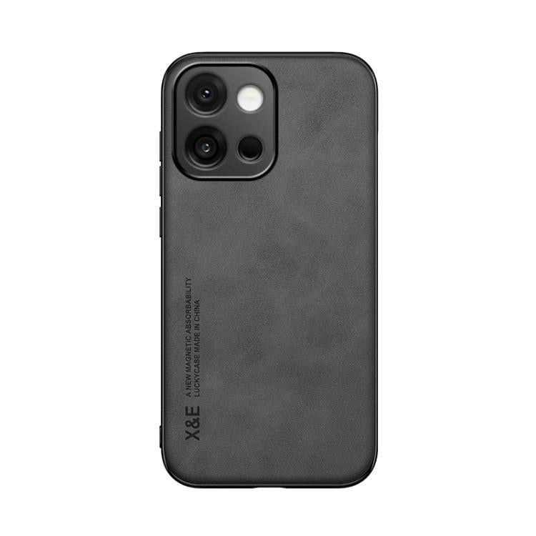 For OnePlus 13T Skin Feel Magnetic Leather Back Phone Case