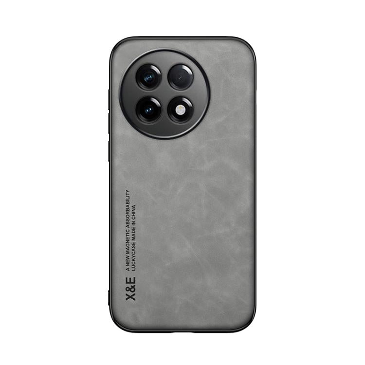 For OnePlus Ace 5 Skin Feel Magnetic Leather Back Phone Case