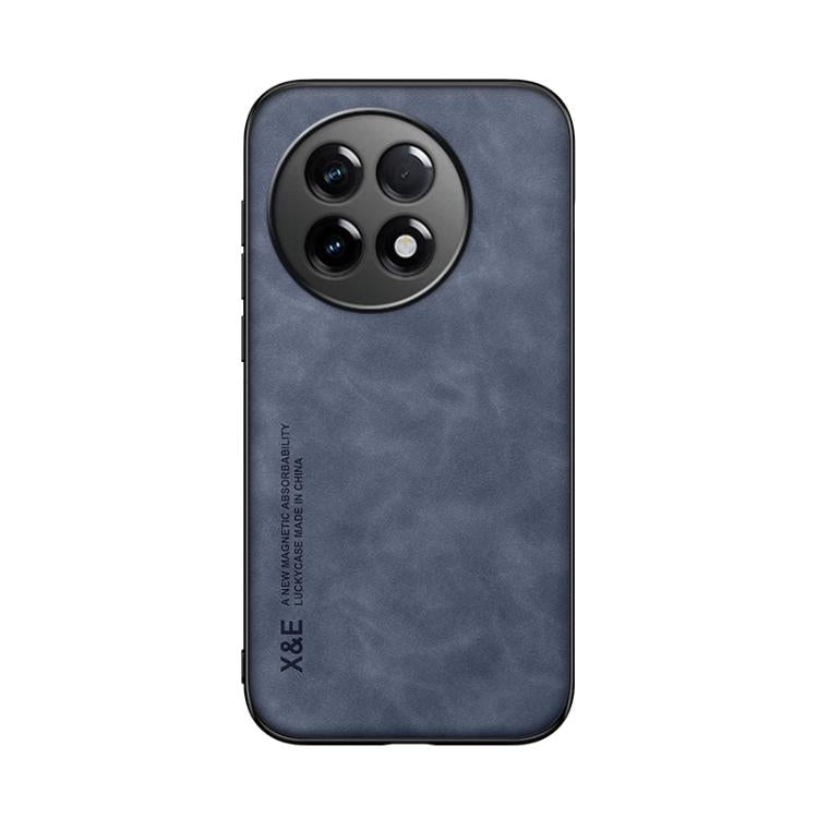 For OnePlus Ace 5 Skin Feel Magnetic Leather Back Phone Case