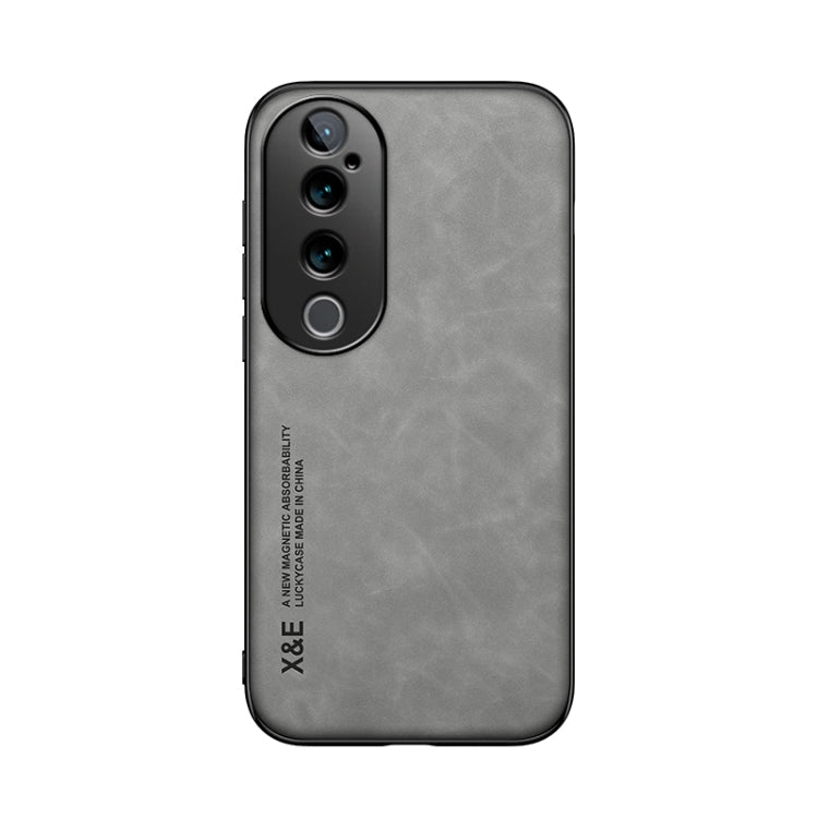 For vivo S19 Pro Skin Feel Magnetic Leather Back Phone Case