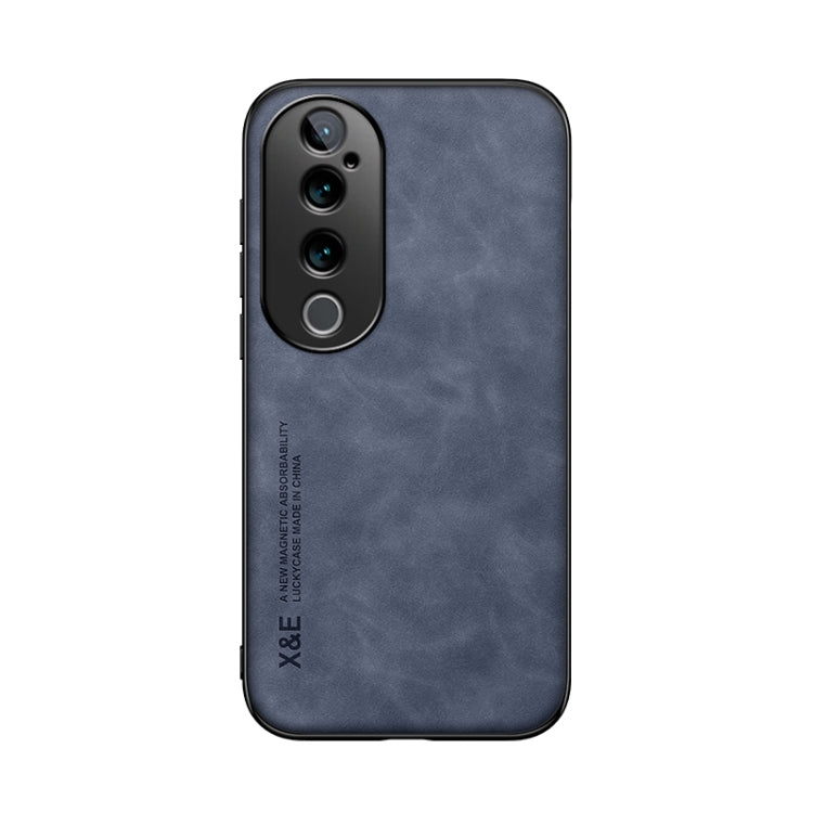 For vivo S19 Pro Skin Feel Magnetic Leather Back Phone Case