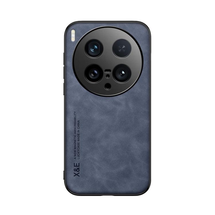 For vivo X200 Ultra Skin Feel Magnetic Leather Back Phone Case