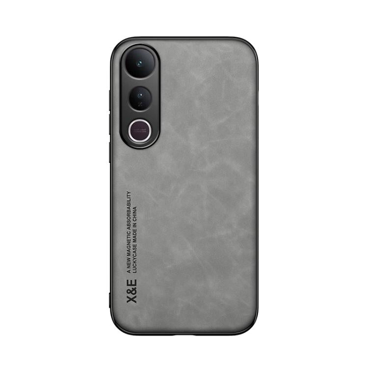 For vivo V50 Lite 4G / 5G Skin Feel Magnetic Leather Back Phone Case