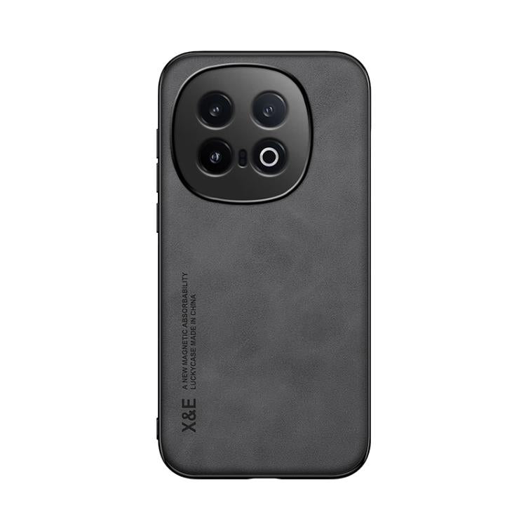 For vivo iQOO 13 Skin Feel Magnetic Leather Back Phone Case