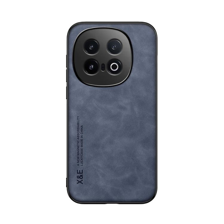 For vivo iQOO 13 Skin Feel Magnetic Leather Back Phone Case