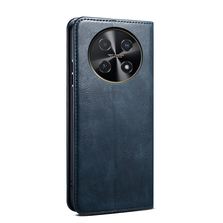 For Huawei nova 12i 4G Global Oil Wax Crazy Horse Texture Leather Phone Case