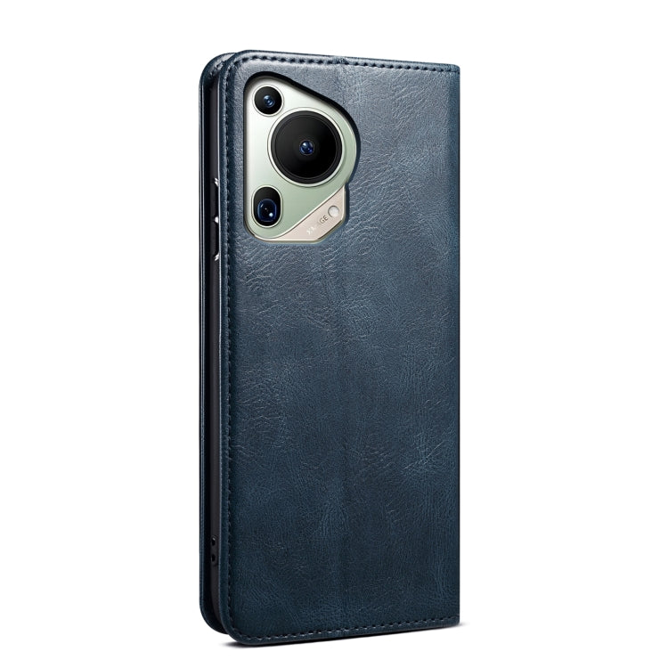 For Huawei Pura 70 Ultra Oil Wax Crazy Horse Texture Leather Phone Case