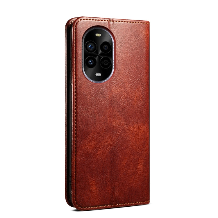 For Huawei nova 13 Pro 5G Oil Wax Crazy Horse Texture Leather Phone Case