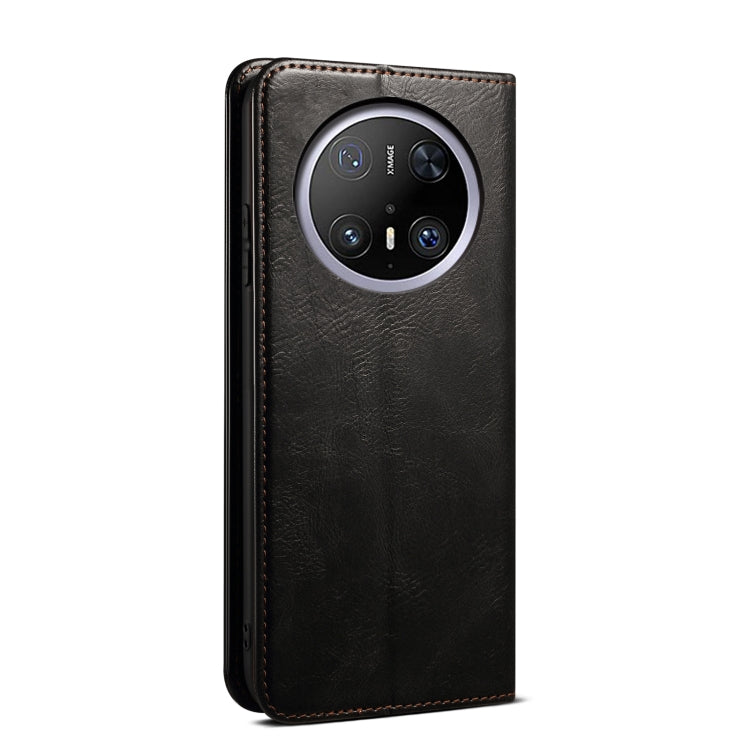 For Huawei Mate 70 Pro 5G / 70 Pro+ 5G Oil Wax Crazy Horse Texture Leather Phone Case