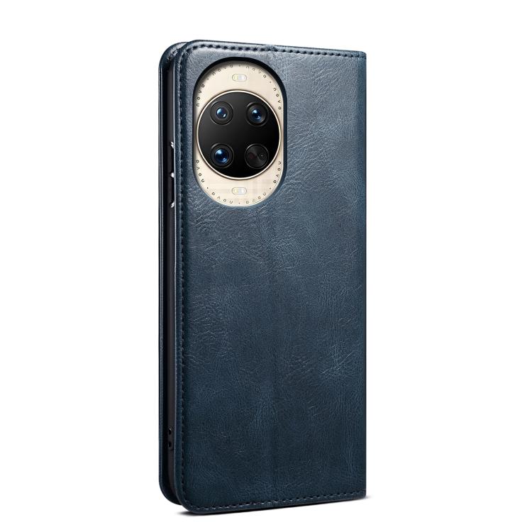 For Huawei nova 14 Ultra Oil Wax Crazy Horse Texture Leather Phone Case