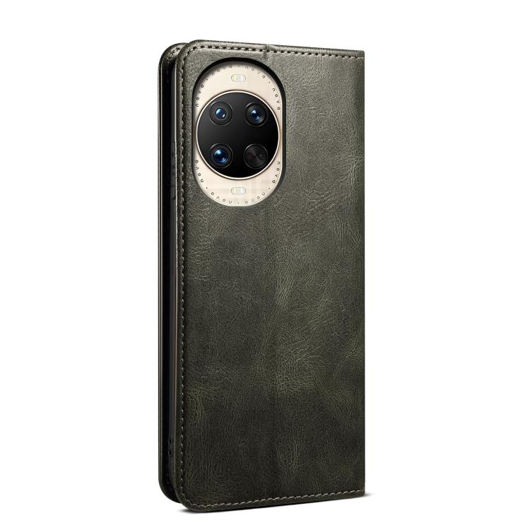 For Huawei nova 14 Pro Oil Wax Crazy Horse Texture Leather Phone Case