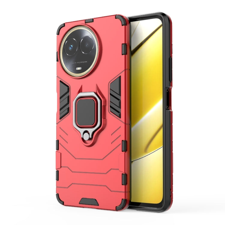 For Realme 11 5G Global Shockproof PC + TPU Holder Phone Case