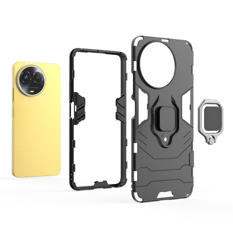 For Realme 11 5G Global Shockproof PC + TPU Holder Phone Case