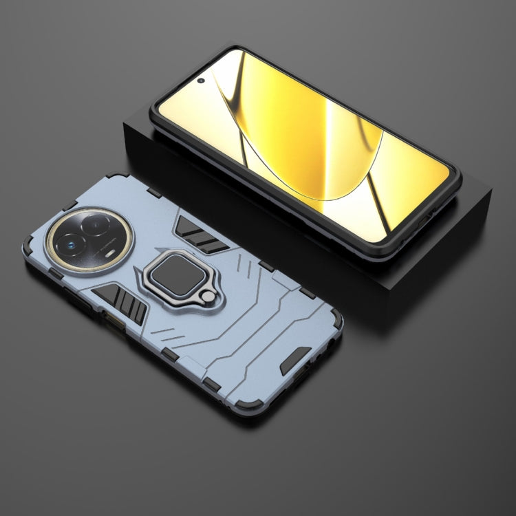 For Realme 11 5G Global Shockproof PC + TPU Holder Phone Case