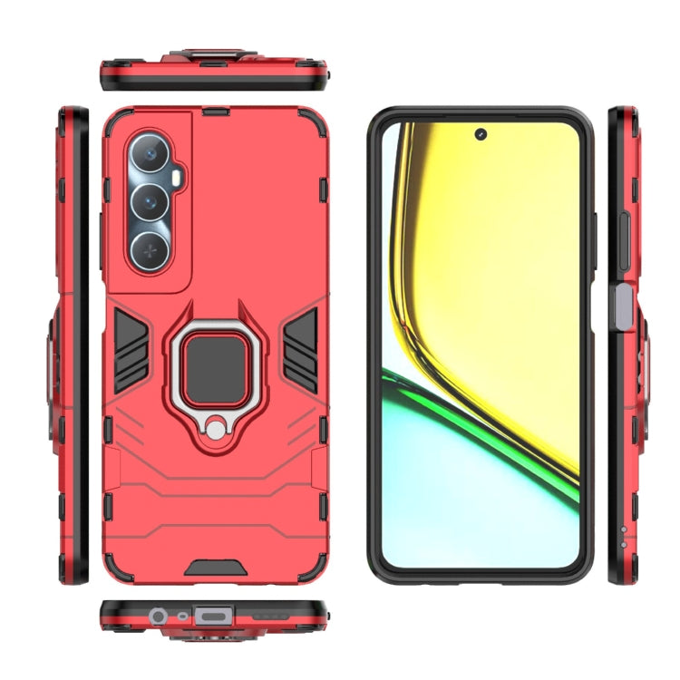 For Realme C65 4G Shockproof PC + TPU Holder Phone Case