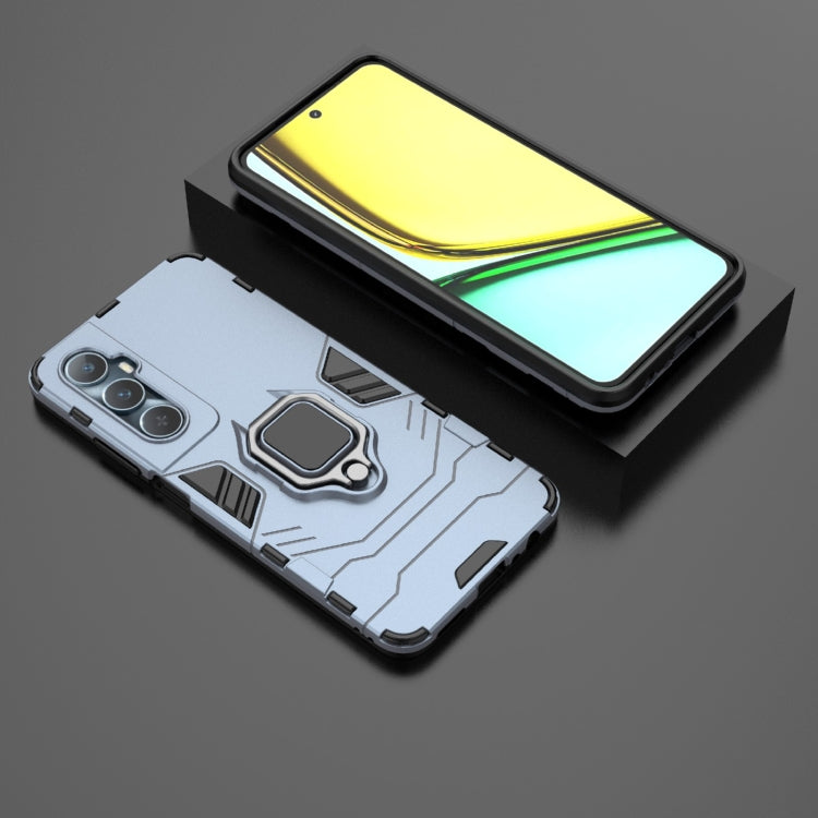 For Realme C65 4G Shockproof PC + TPU Holder Phone Case
