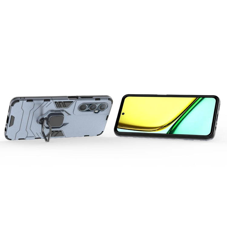 For Realme C65 4G Shockproof PC + TPU Holder Phone Case