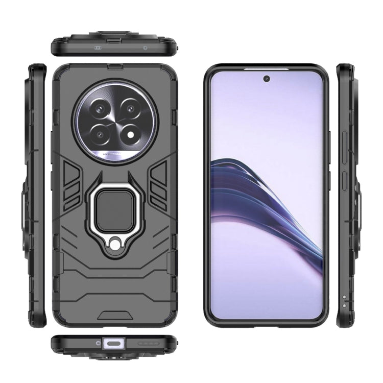 For Realme 13 Pro Shockproof PC + TPU Holder Phone Case