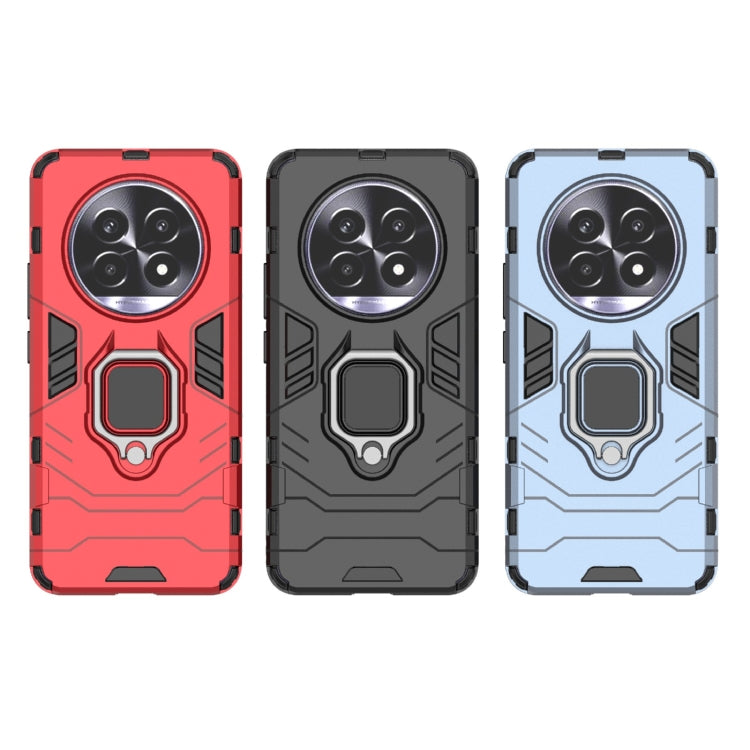 For Realme 13 Pro Shockproof PC + TPU Holder Phone Case