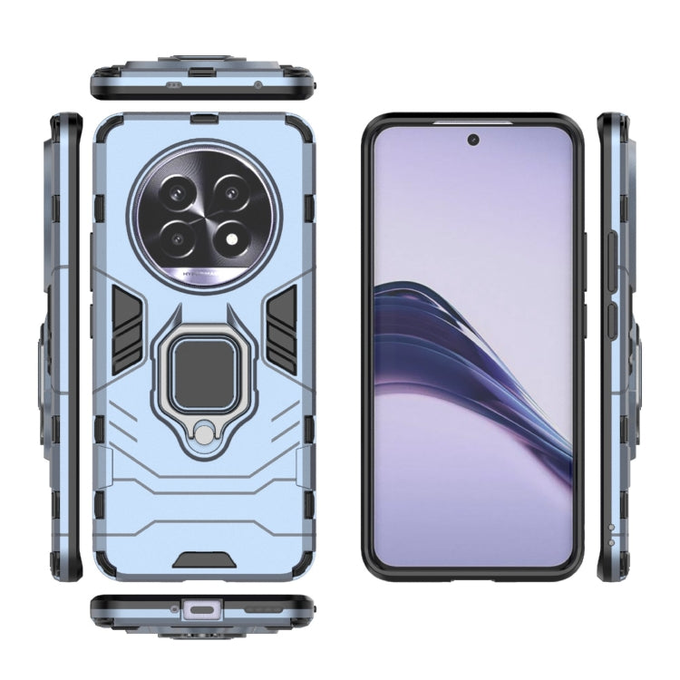 For Realme 13 Pro Shockproof PC + TPU Holder Phone Case